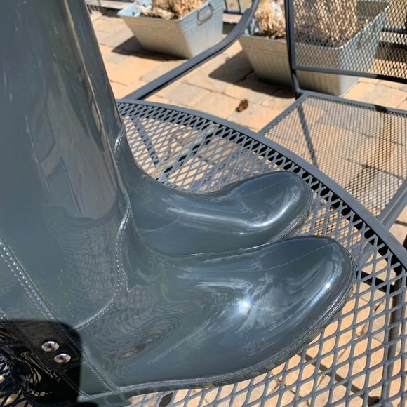 INVENTORY REDUCTION SALE! Coach TASHA Rubber Rain Boots Size 9 New without Tags - Picture 3 of 10